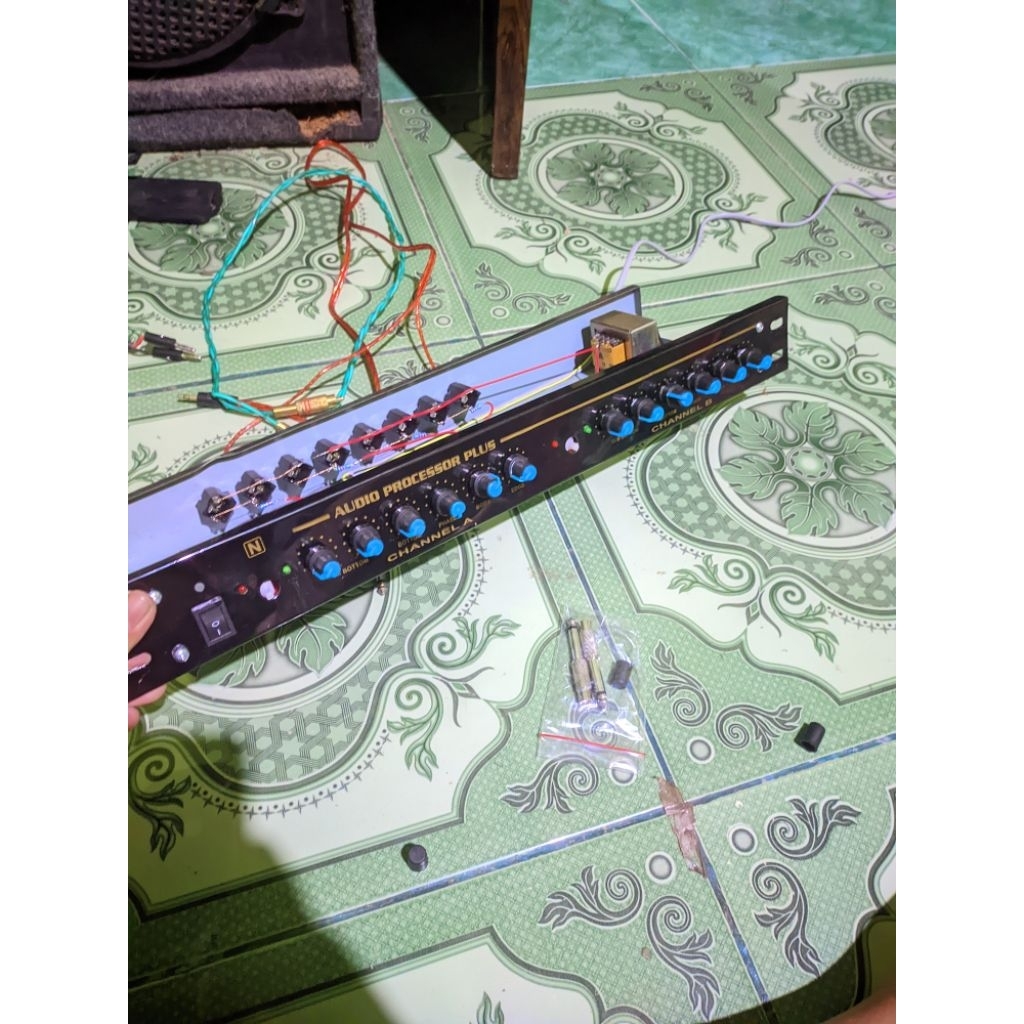 audio prosesor+sub siap pakai
