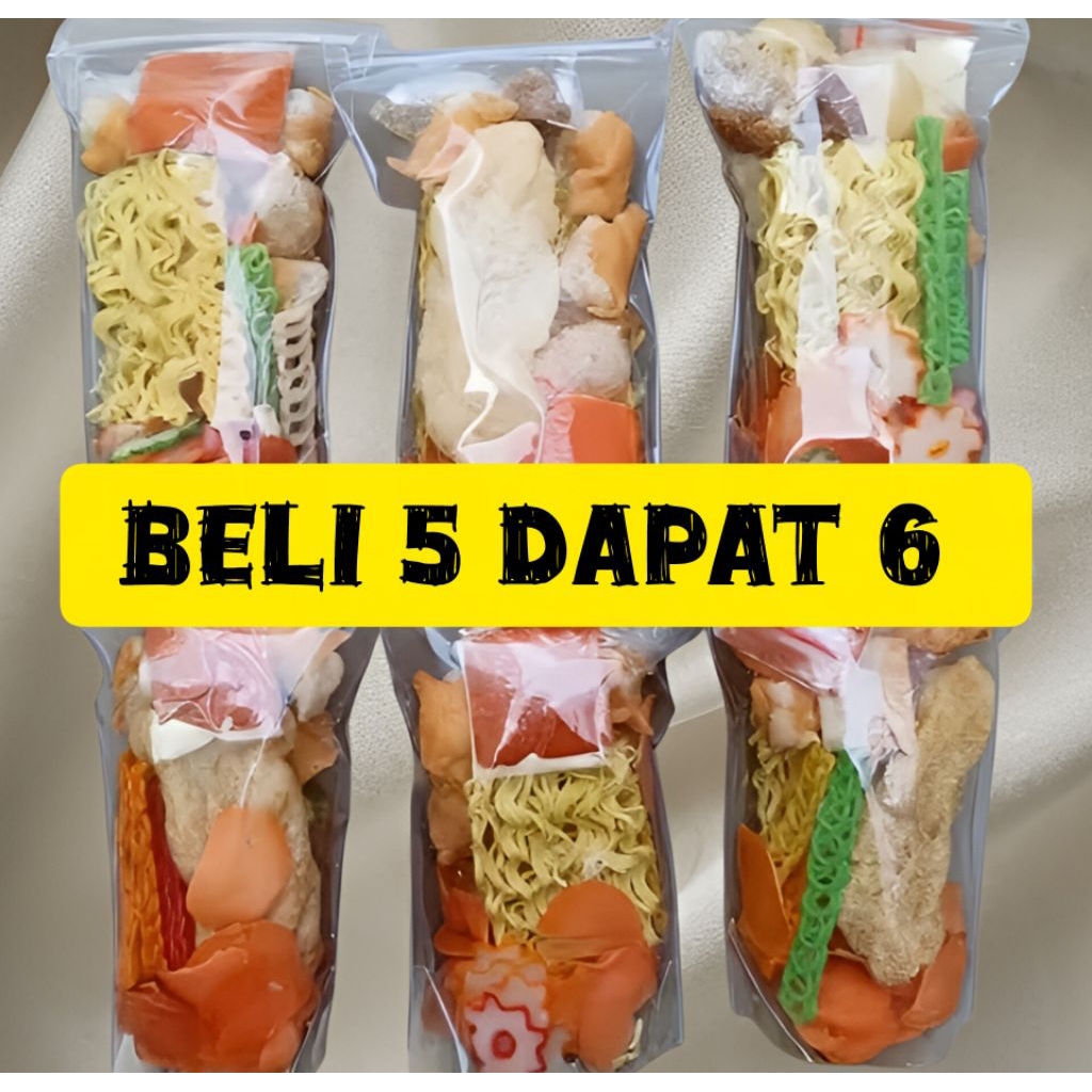 Seblak Bumbu Basah Komplit — Seblak Instan Pedas Siap Masak | Paket Seblak Kuah / Kering Praktis