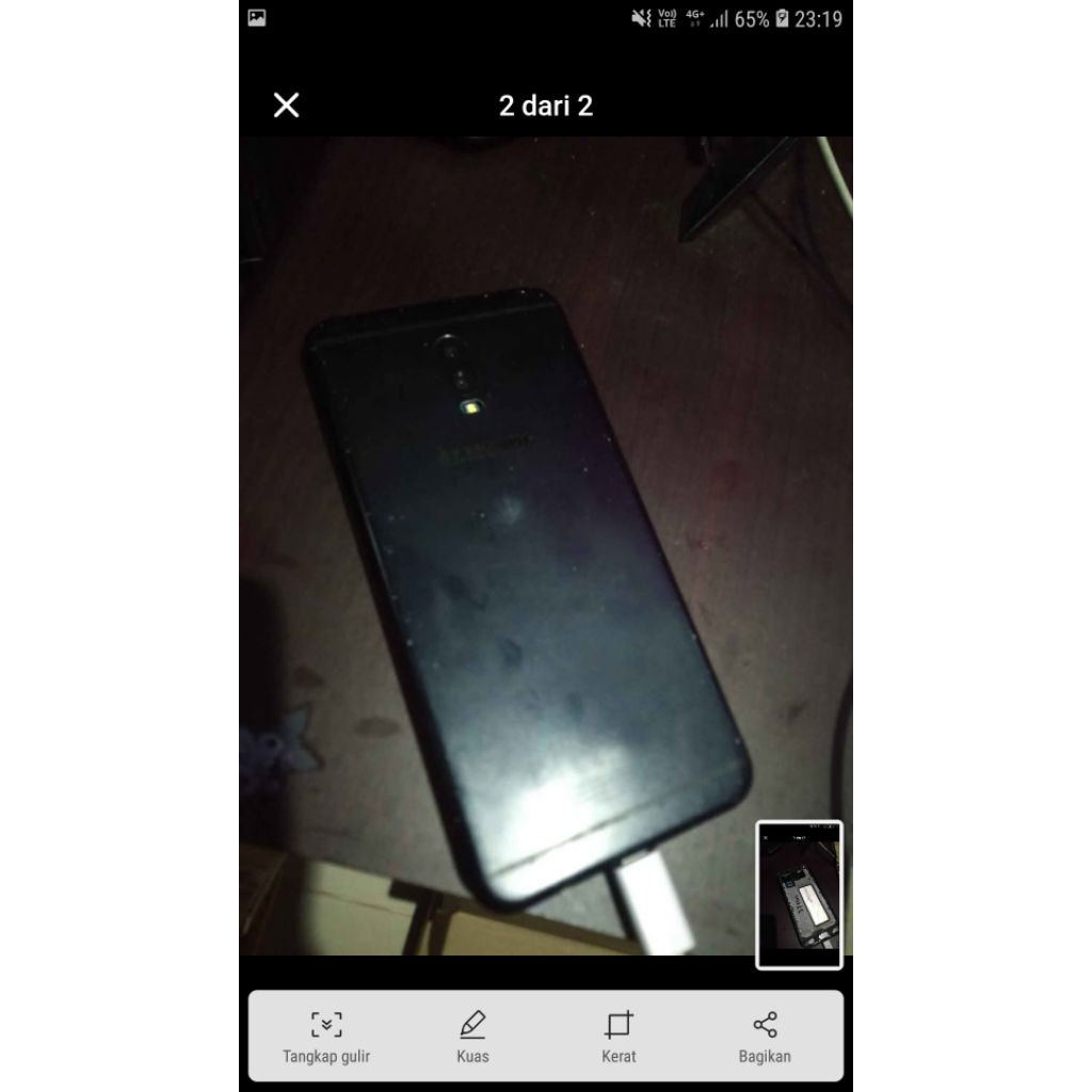 samsung j7 plus minus