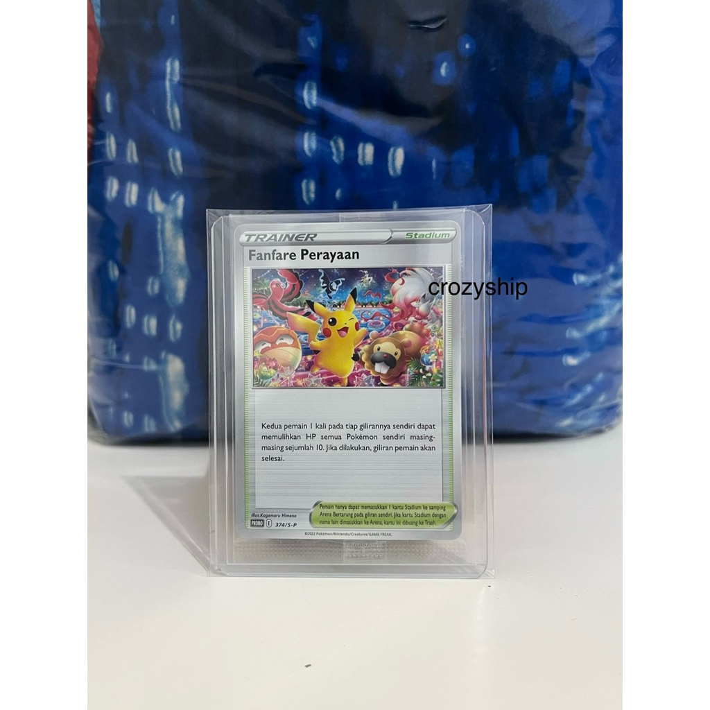 POKEMON PROMO FANFARE PERAYAAN SEALED CONDITION