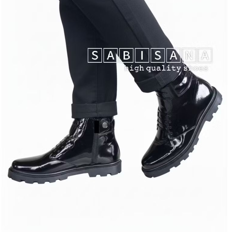 Sepatu pdh pria sepatu PDH tni polri sepatu satpam security