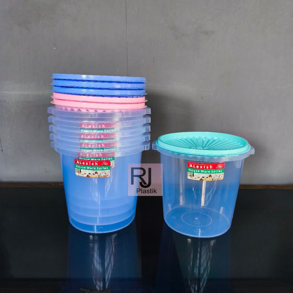 [ 6 pcs ] ALexish Toples PEYELE 3 Liter Toples Plastik Ukuran Tanggung