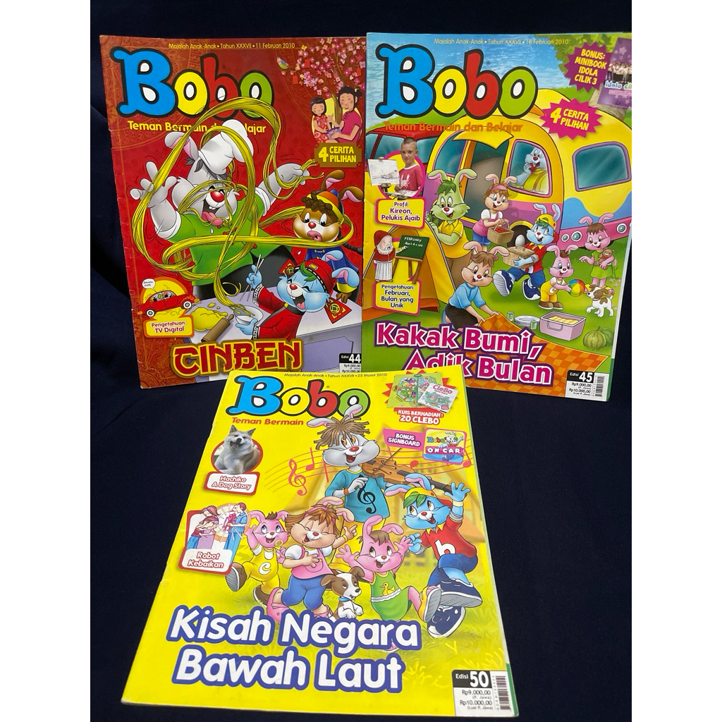 MAJALAH BOBO TH 2010