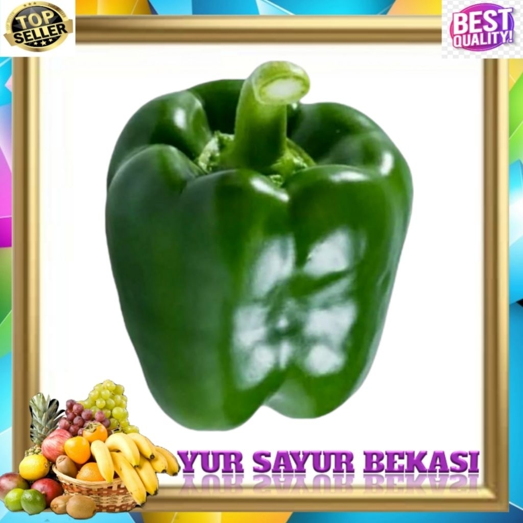 Paprika Hijau 1 Buah.
