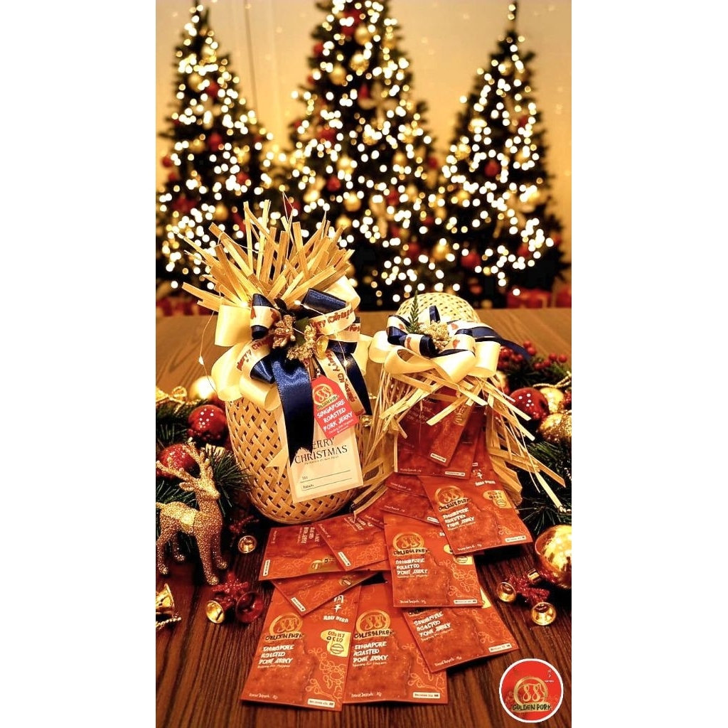 Hampers Natal Dendeng Babi Bak Kwa Golden Pork 88
