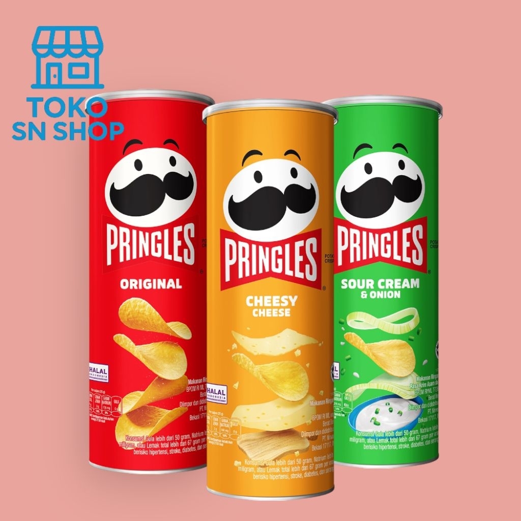 Pringles Snack Keripik Kentang All Varian