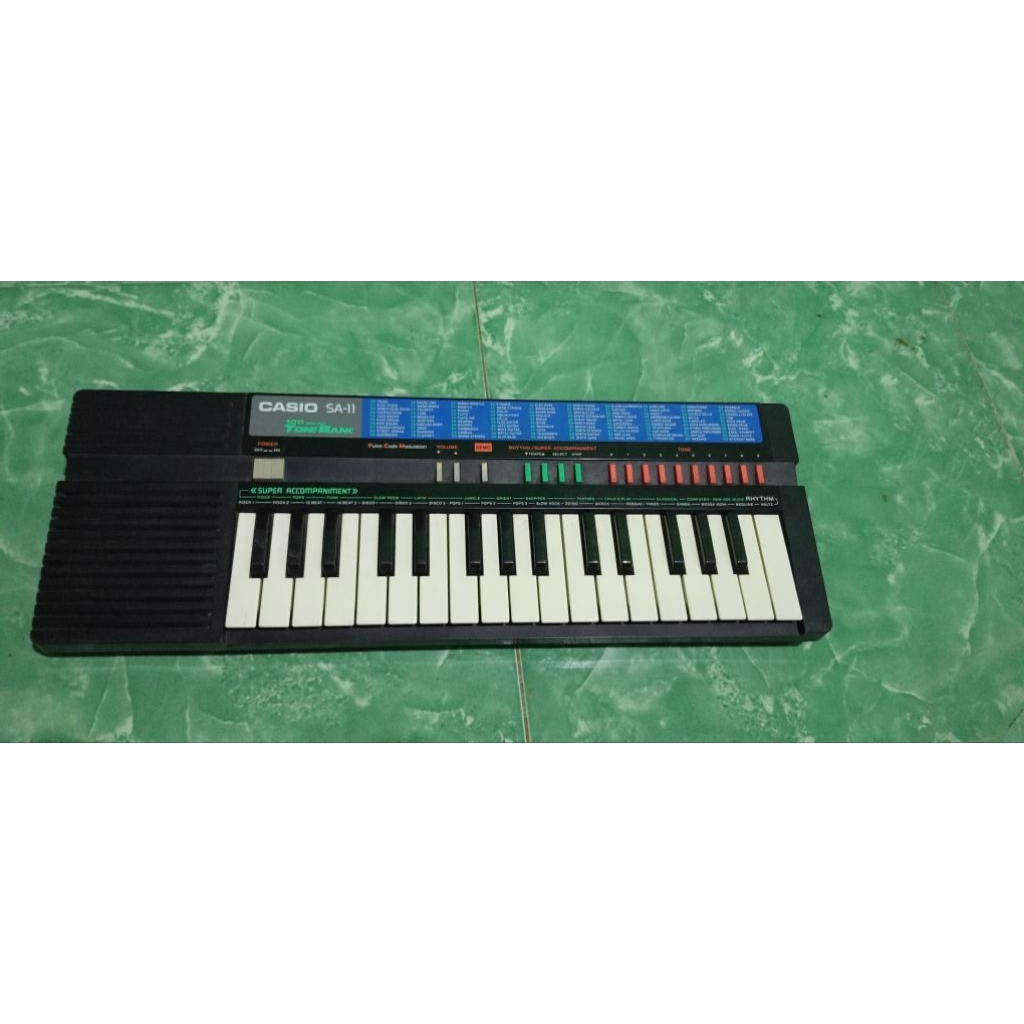 piano casio sa 11 second