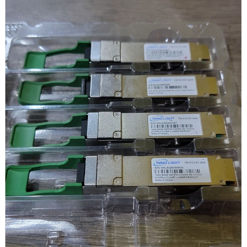 QSFP28 100G CWDM4 1310NM 2KM INNOLIGHT COMPATIBLE HW CISCO MIKROTIK ZTE JUNIPER DLL