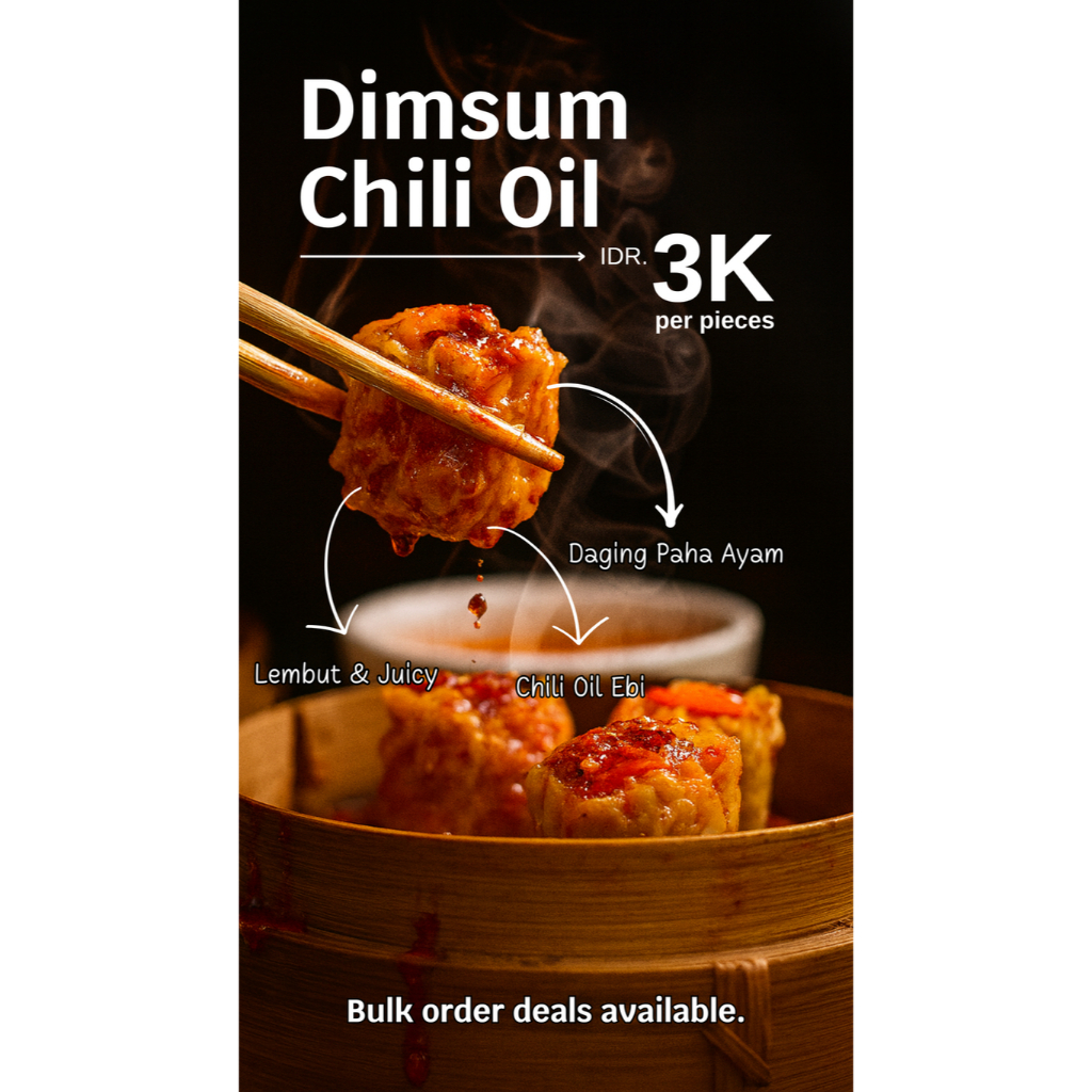 Dimsum Isi Ayam Chili Oil 10 Pcs
