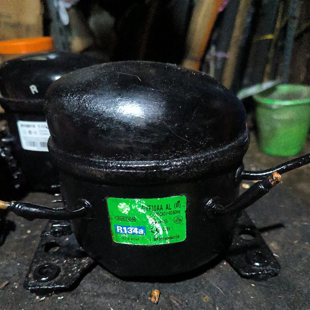 kompresor kulkas original cabutan Polytron 1 pintu