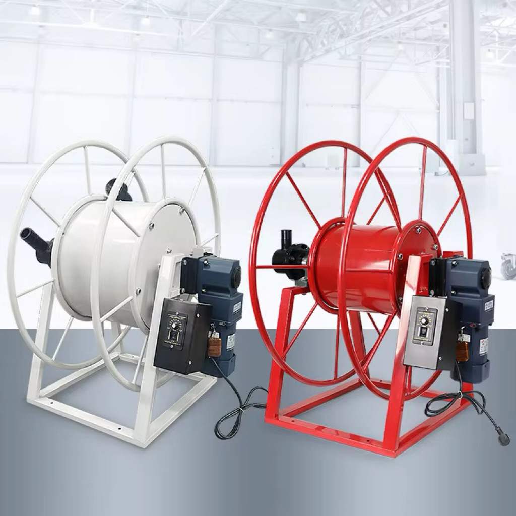 JUAL OTOMATIS HOSE REEL 1.5 INCH - 2 INCH ELEKTRIK HOSE RELL BBM 1" IN - 2" IN HOSE REEL SELANG SOLA