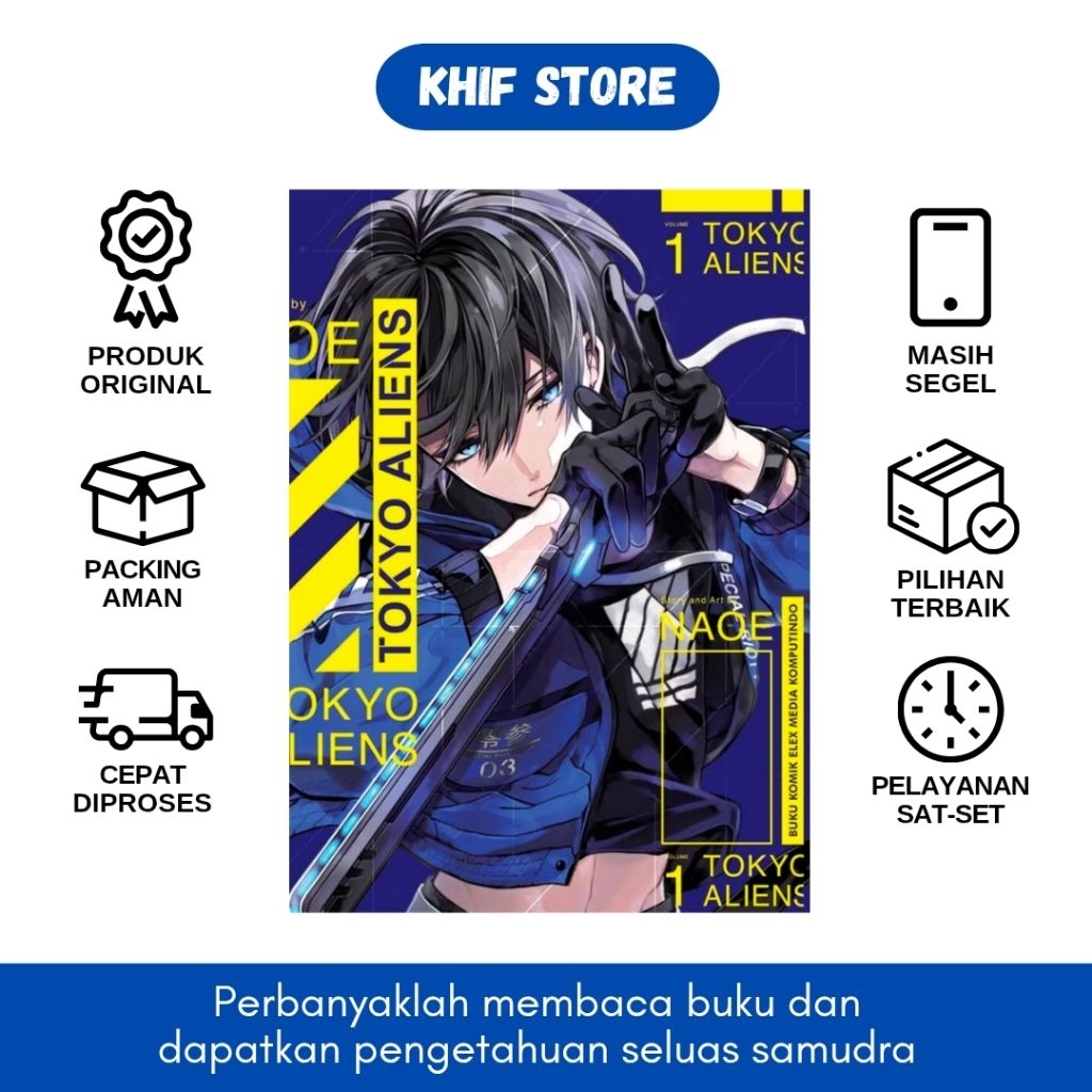 Buku Komik Tokyo Aliens Vol. 1 by Naoe