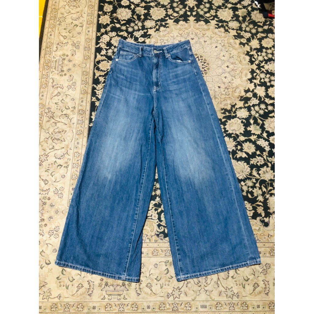 Celana baggy jeans GU