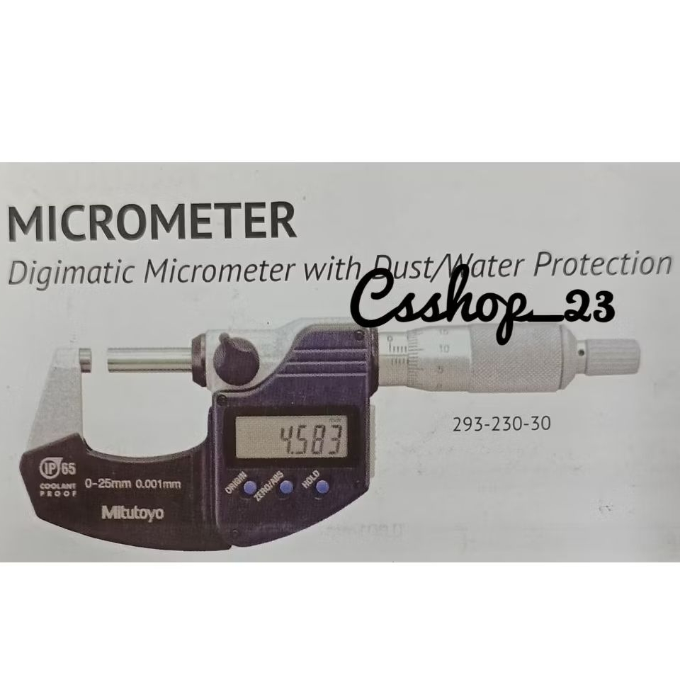 mitutoyo digimatic outside micrometer 0.001mm // digital micrometer