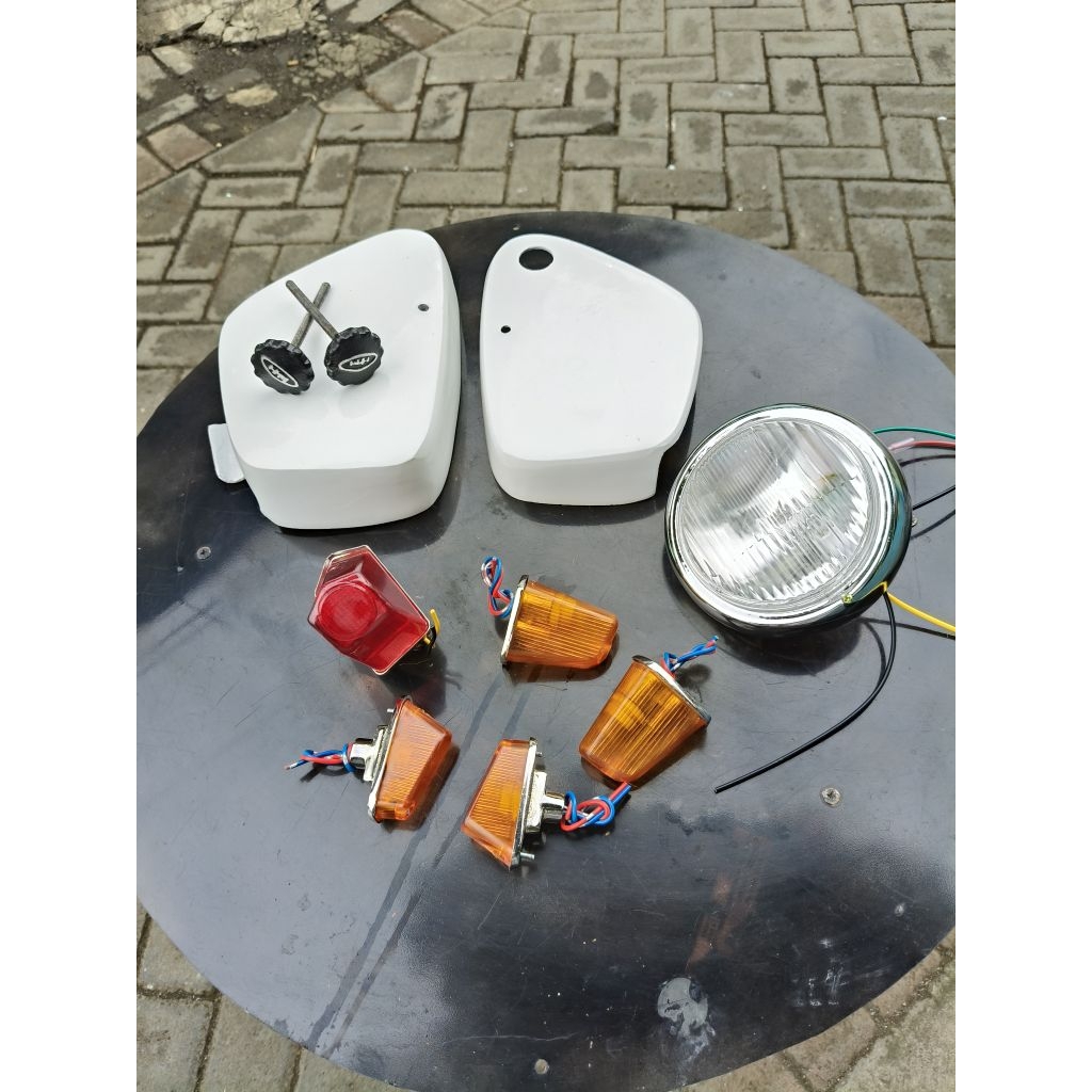 Cover Box Aki C50 Pispot / Tutup Box Aki C50 Pispot tutup aki c50 1set+BAUT