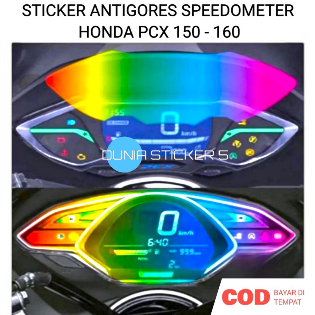 STICKER ANTIGORES SPEEDOMETER PCX 150 160