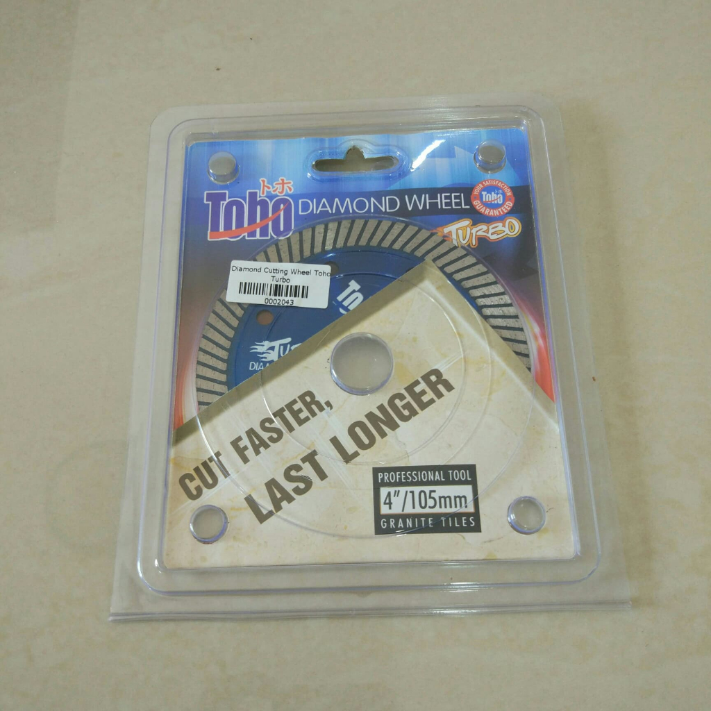 Mata Pisau potong keramik Granit Toho Turbo / Cutting Wheel Toho Turbo
