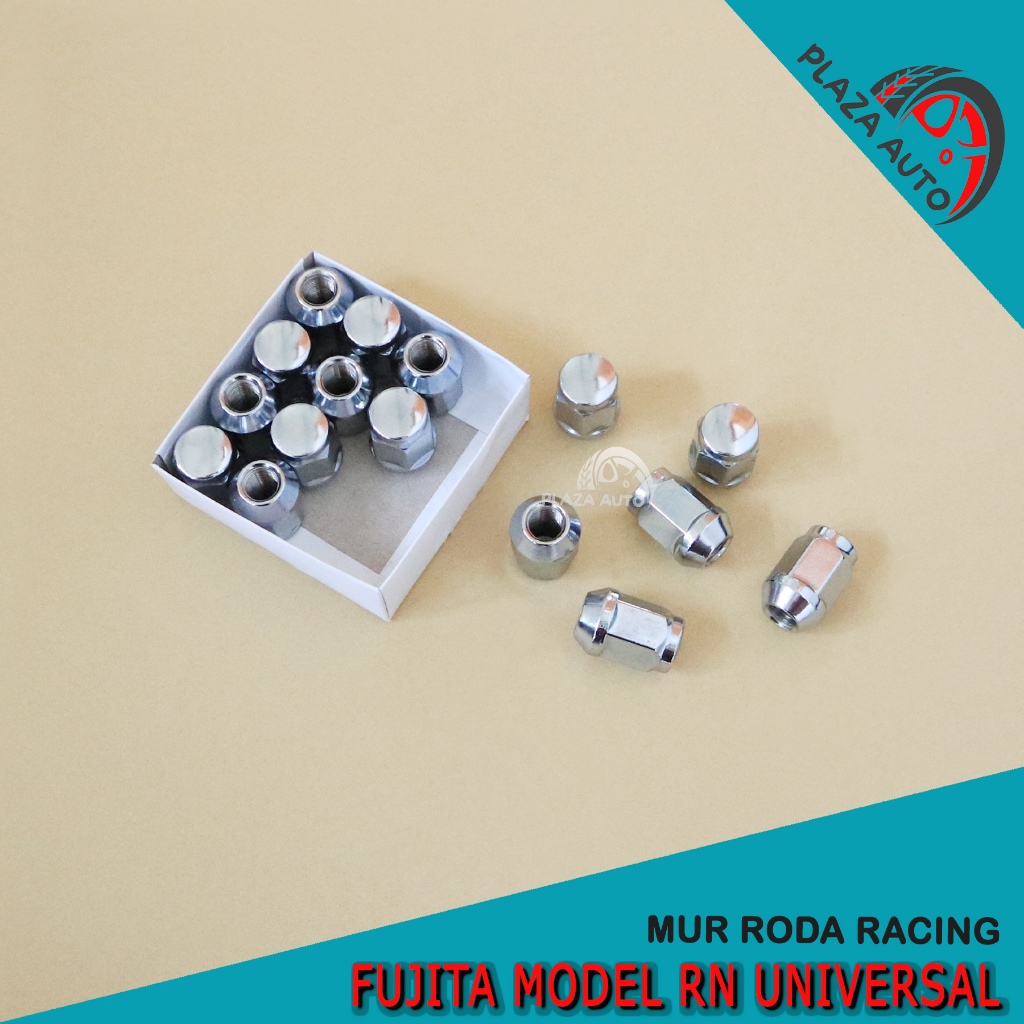 Mur Roda Mobil Variasi Model RN Warna Chrome