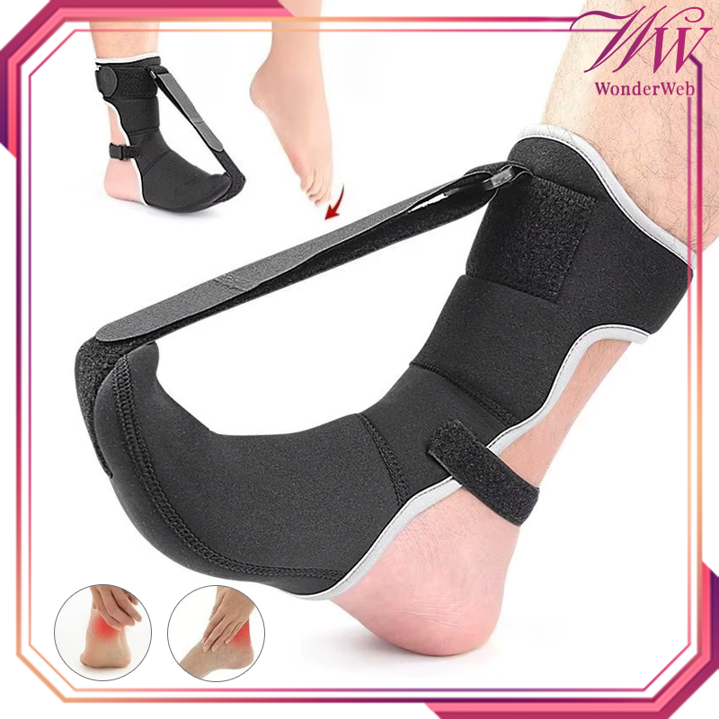 Drop Ankle Foot Orthosis Adjustable Plantar Fasciitis Support Night Splint Plantar Fasciitis Alat Te
