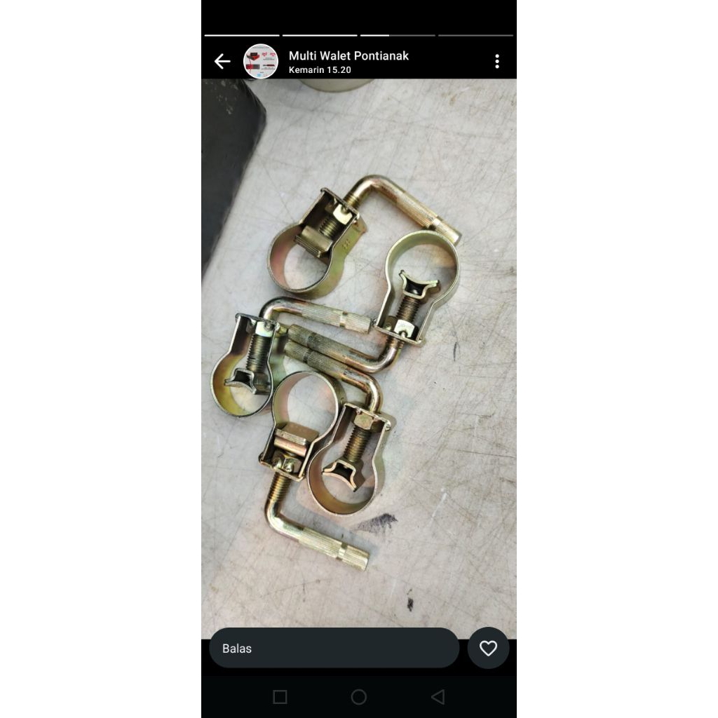 Klip Fiber Egrek, Klip Kunci, Klip Sambungan