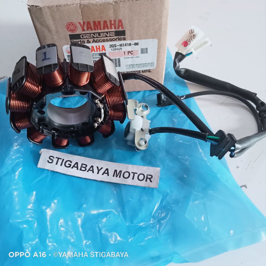 spul Byson fi original sepul Yamaha Byson injeksi original kumparan Byson injeksi original