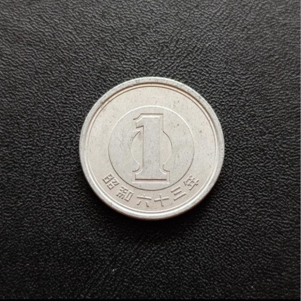 Koin 1 Yen Showa Japan Jepang Koleksi Coin Asing Kuno Jadul Langka Mancanegara Luar Negeri