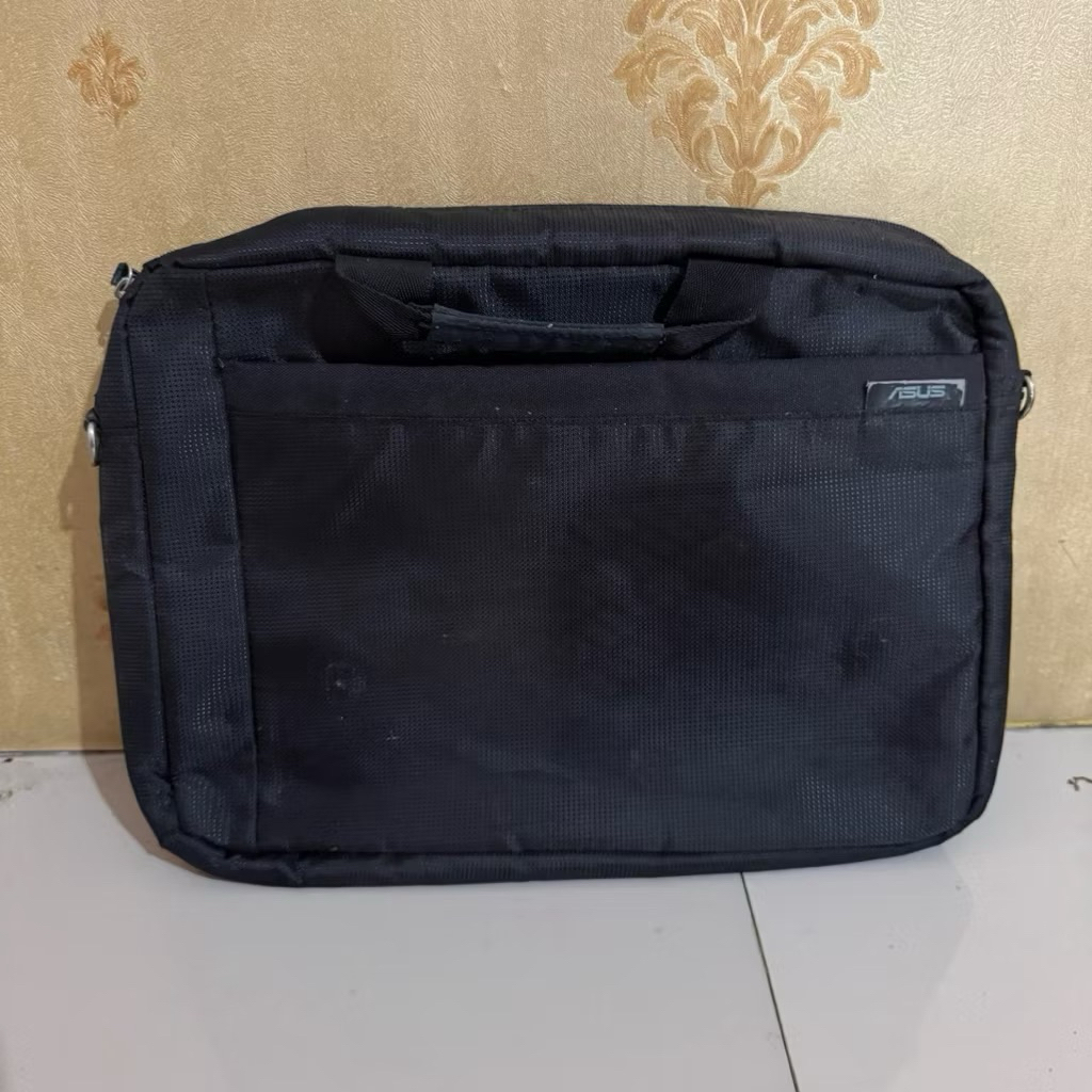 [ ready stock ] Tas Laptop Bag Hitam Black wadah tempat merk Asus original branded brand ori officia