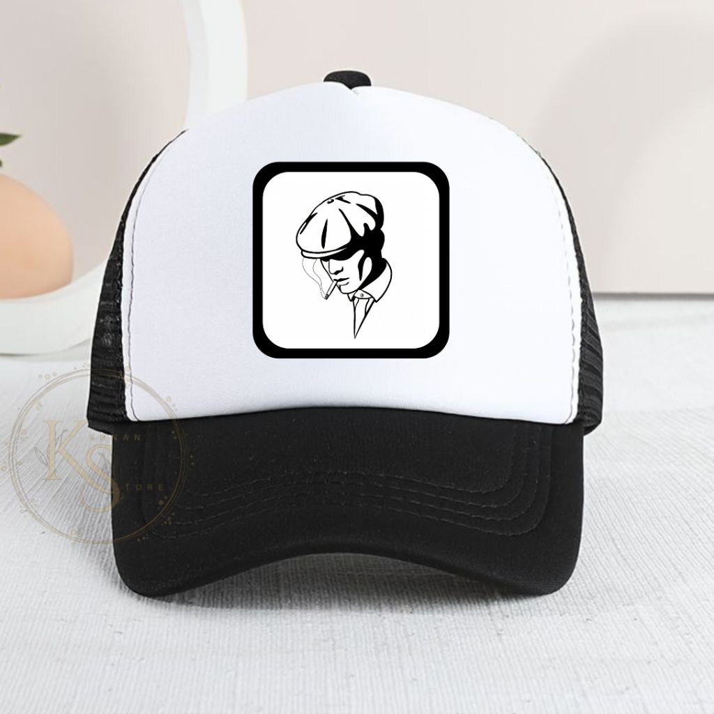 Topi jaring sablon dtf || Topi goreen || Topi jaring || Topi jaring polos || Topi jaring dewasa || T