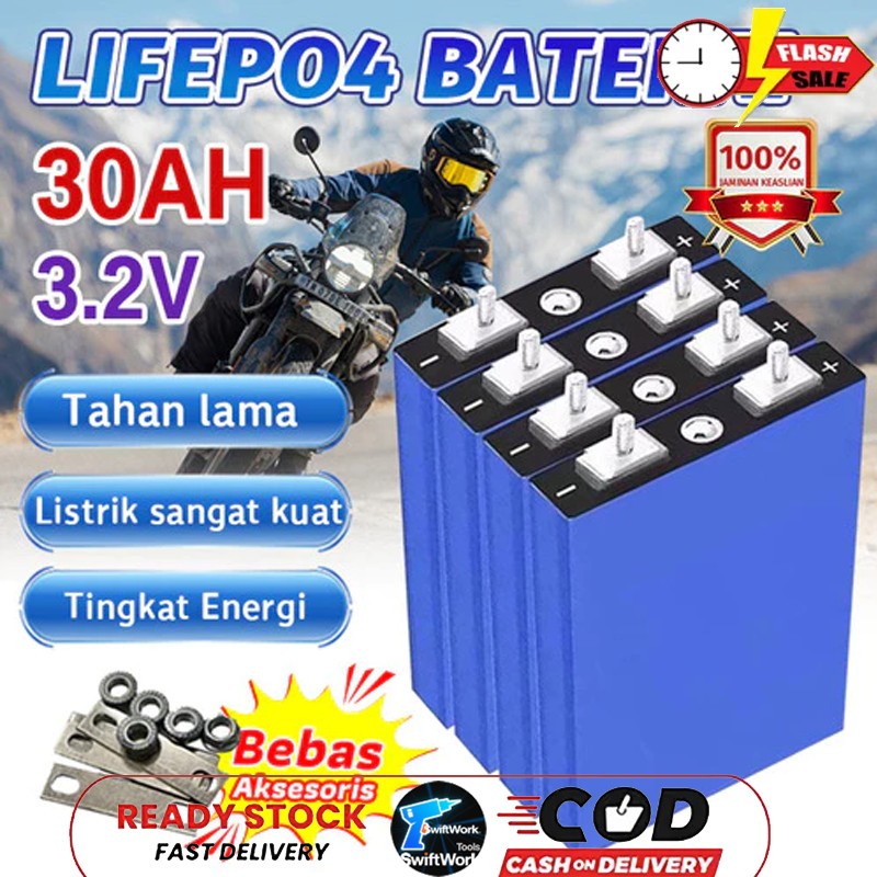New in stock 30Ah/120ah CATL/BYD Baru Lifepo4 Baterai 3.2V 30Ah/14ah /120ah lifepo4 Baterai cell Lit