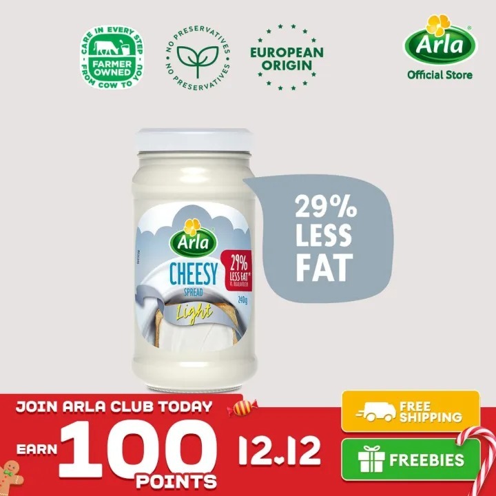 Arla Cheesy Spread Light 240g