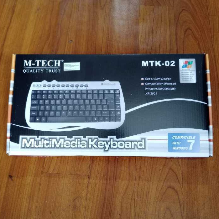 Keyboard Cable Multimedia Mini MTECH MTK-02