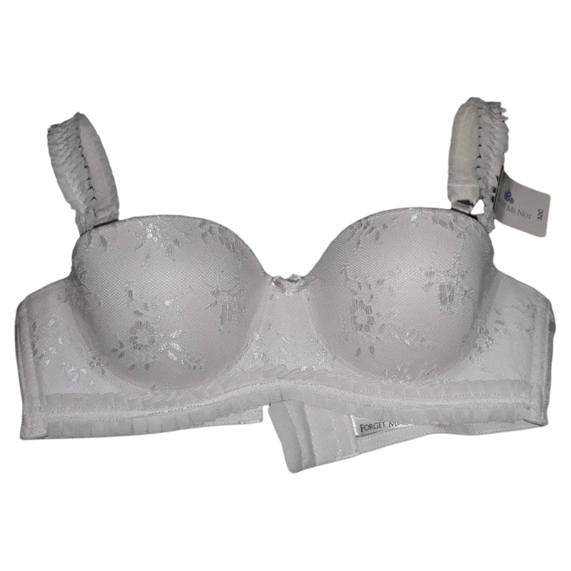 Bra FMN White Bandeau Renda