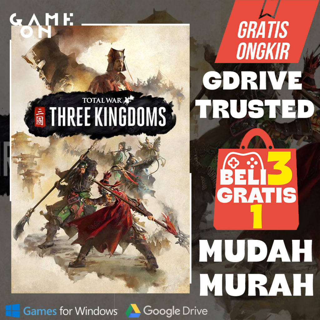 Total War Three Kingdoms Warlord Edition: Action Strategy Game PC