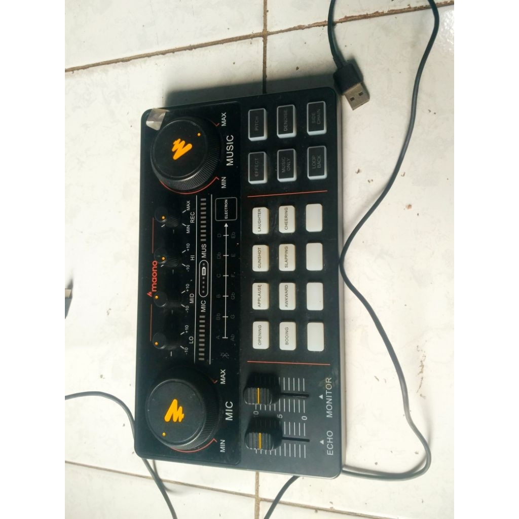 soundcard maonocaster lite AU-Am200,normal second