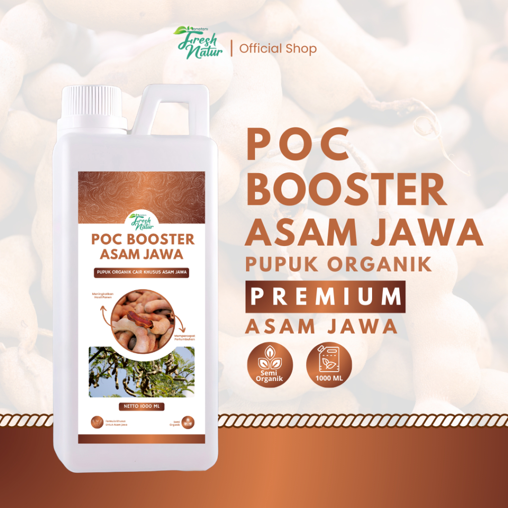 [COD] POC BOOSTER ASAM JAWA - Pupuk Organik Cair dan ZPT - Mempercepat Pertumbuhan Asam Jawa
