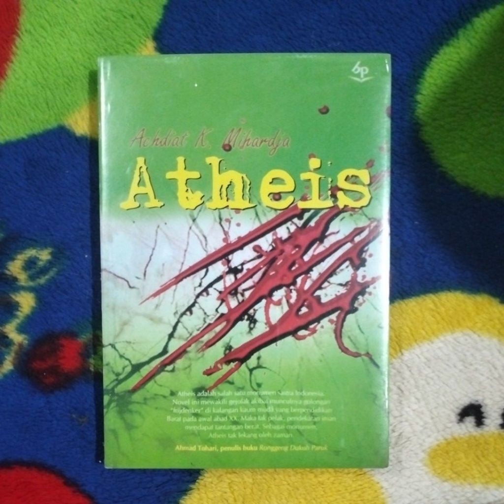 BUKU NOVEL SASTRA ATHEIS