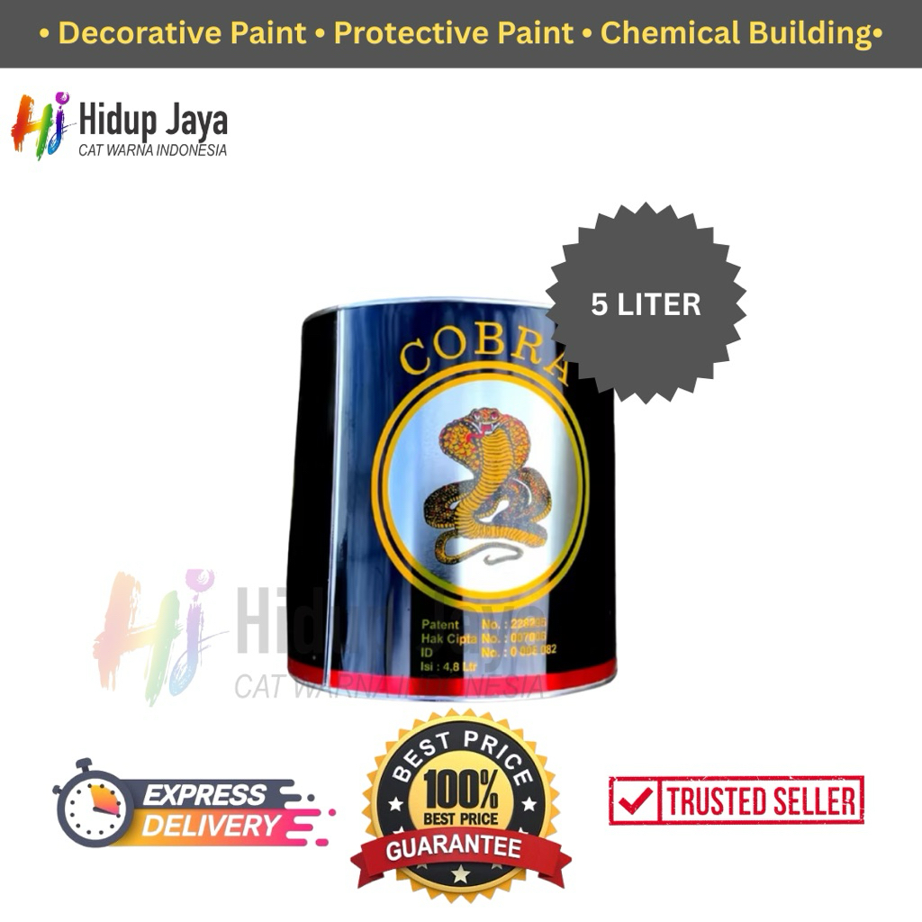 THINNER COBRA Hitam 5L