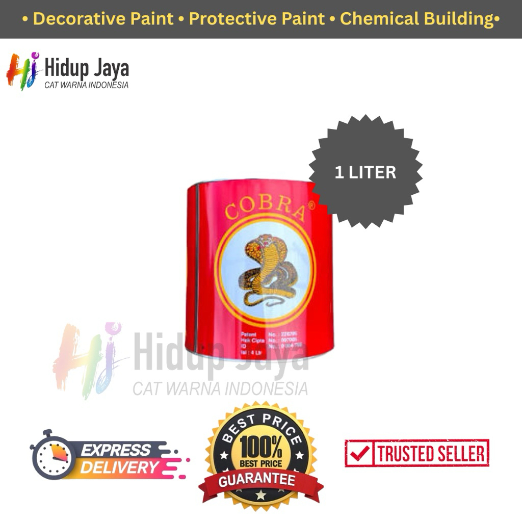 THINNER COBRA MERAH 1L