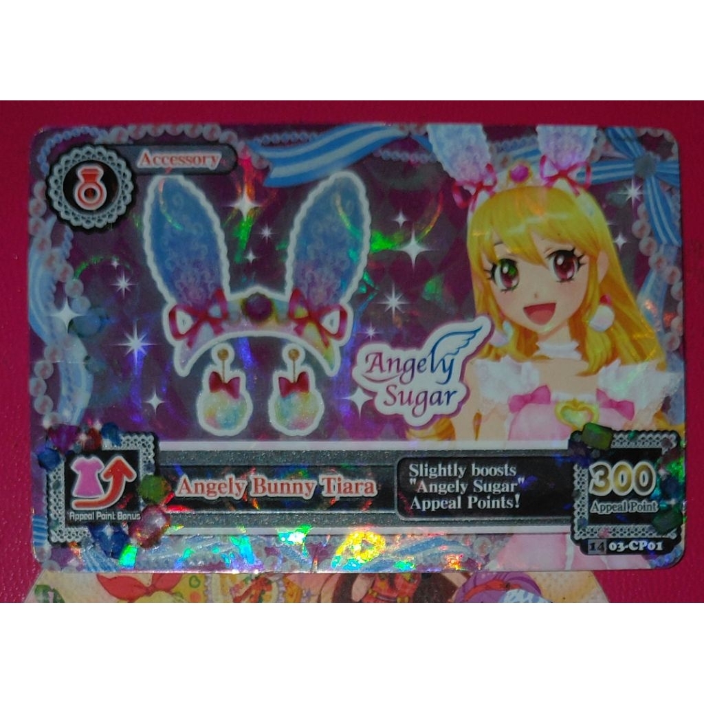 aikatsu angely bunny Tiara damage