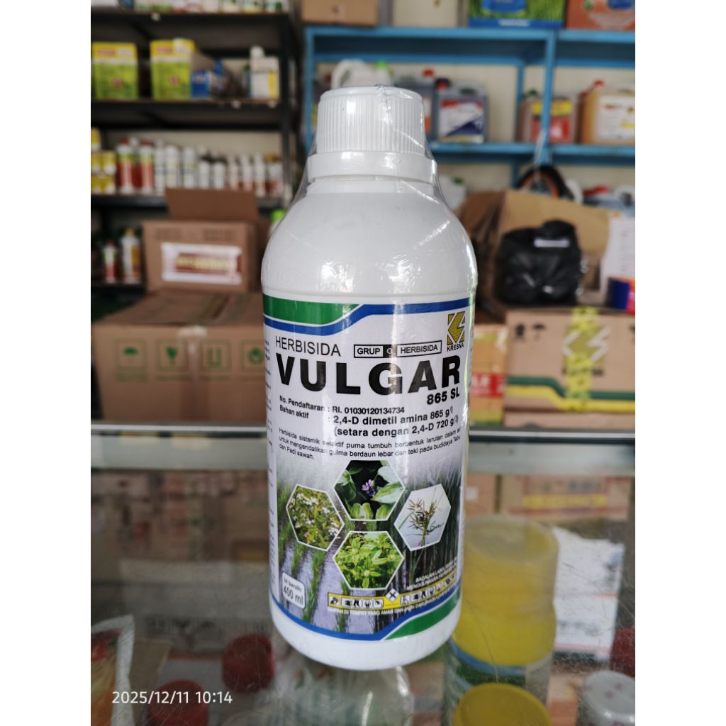 Herbisida VULGAR 865SL 400ml