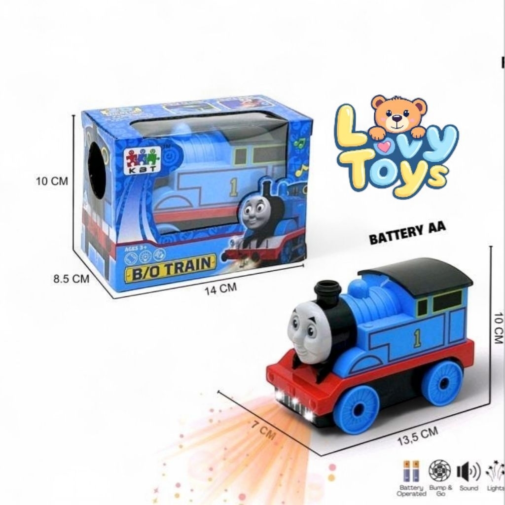 Kereta Baterai Thomas Train Locomotive Baterai