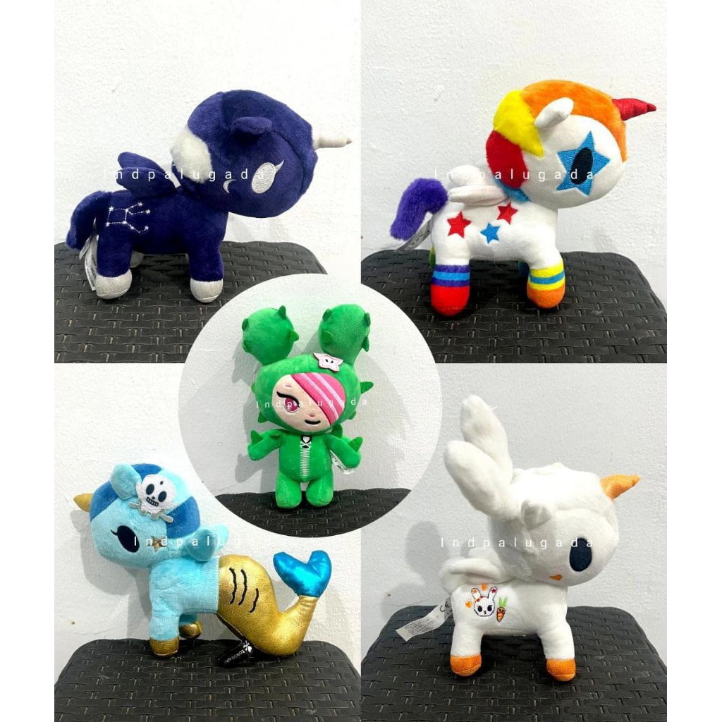 Boneka Tokidoki/Boneka Kuda Poni/Tokidoki Kuda Poni/Tokidoki Kaktus