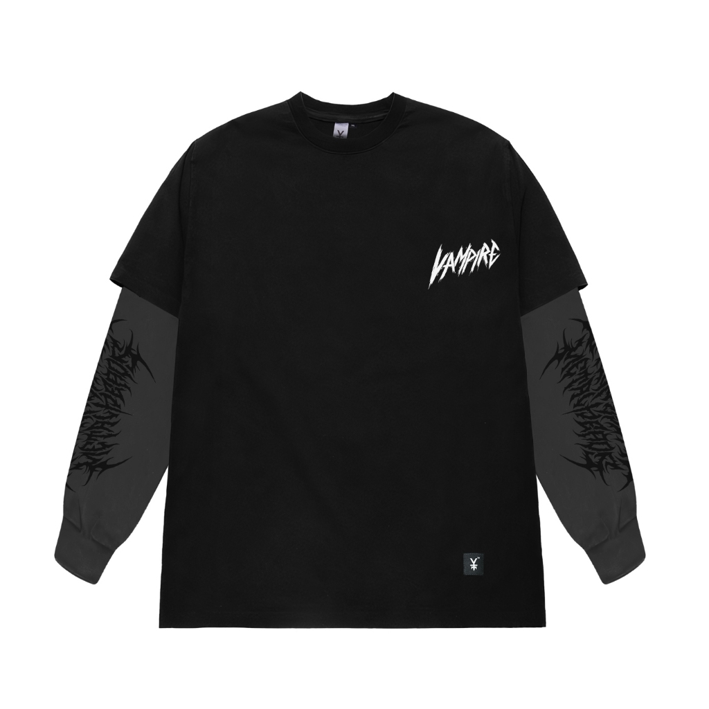MASU VAMPIRE LONG SLEEVE T-SHIRT masu VAMPIRE LONG SLEEVE power net