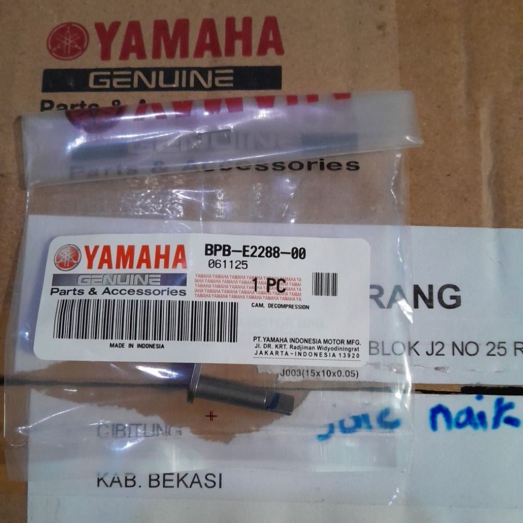 CAM DKOMPRESI YAMAHA NMAX NEW AEROX BPB-E2288-00 | 2DS-E2288-00 ORIGINAL