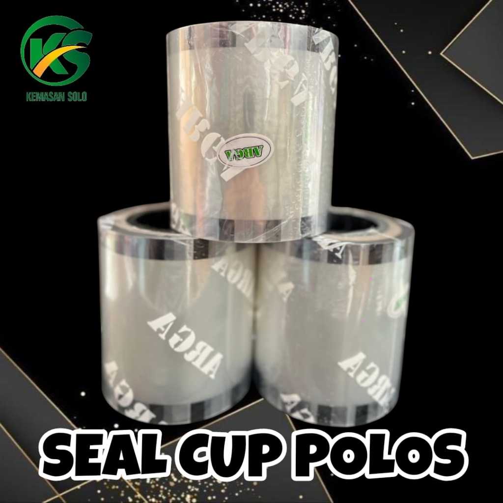 Plastik seal cup sealer tutup gelas plastik cup roll ARGA