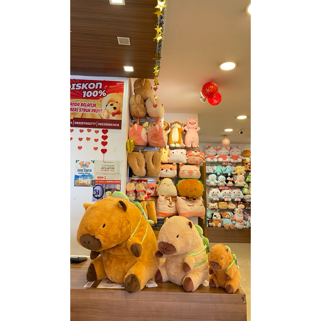 ORI ISTANA BONEKA ISBON JABODETABEK Boneka CAPYBARA Lucu