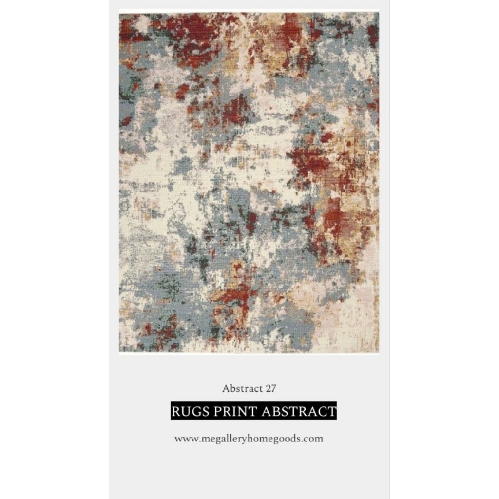 Megallery Rugs Abstrak 27 | Karpet print | Karpet motif | Karpet Aesthetic | Karpet Turkey | Karpet 