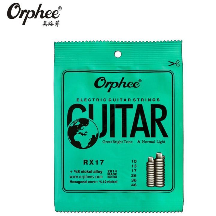 Senar Gitar Elektrik Original Orphee RX 17 Ukuran 010 / Senar Gitar Elektrik Orphee
