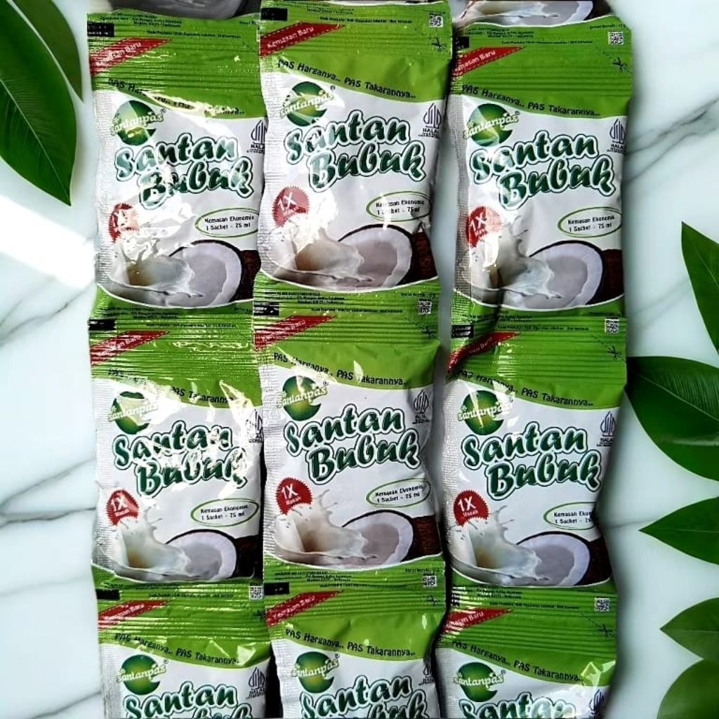 Santan Bubuk SantanPas Renceng 10PCS
