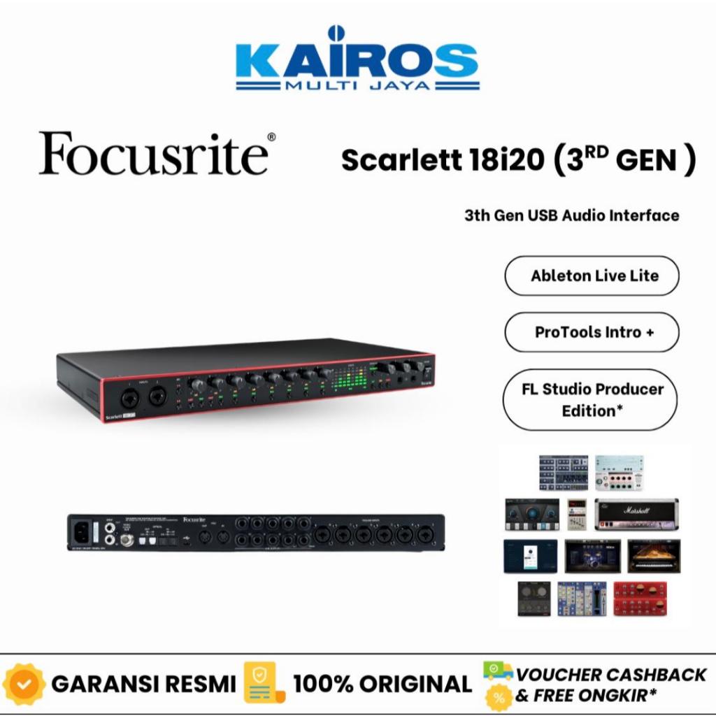 Focusrite Scarlett 18i20 3rd Gen